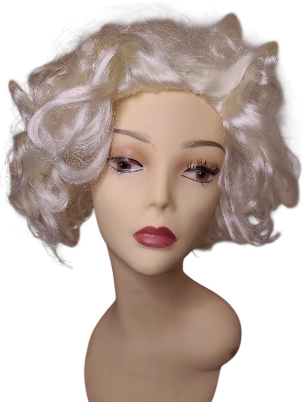Adults Classic Blonde Marilyn Monroe Wig - Picture 3 of 6